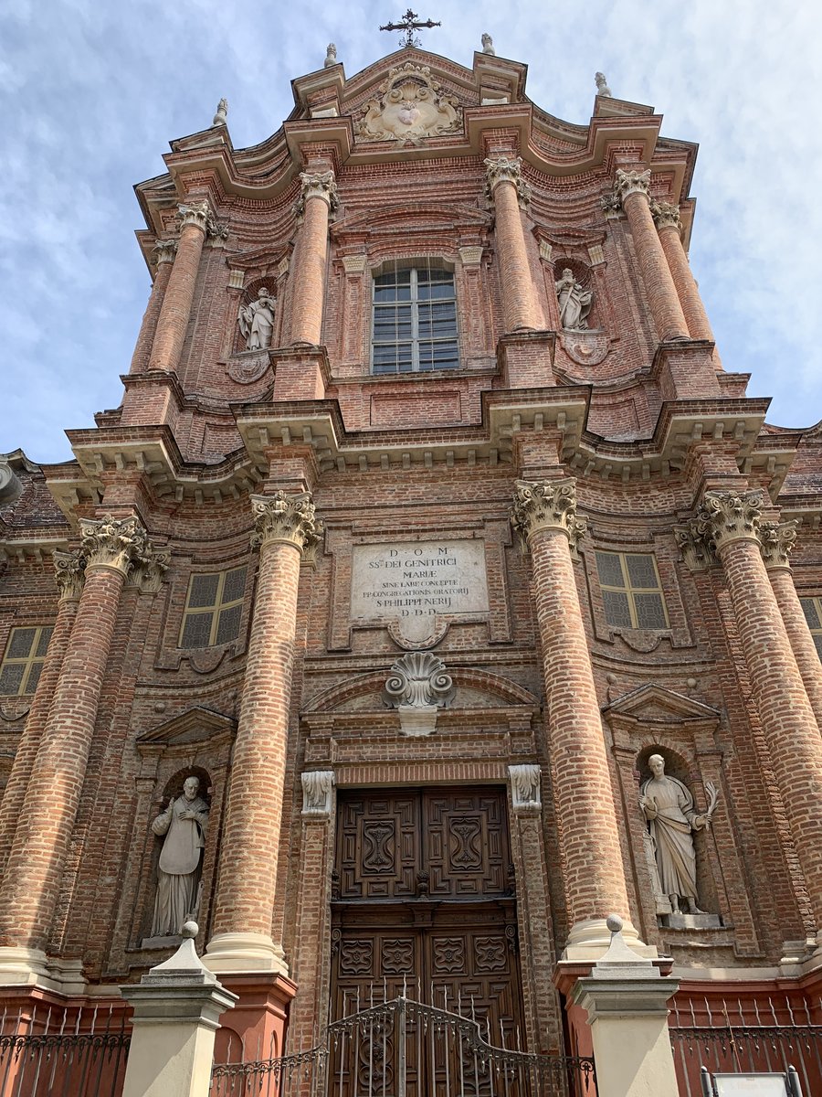 Igreja de São Filipe Nery, pertencente ao Seminário em que estudou Dom Bosco