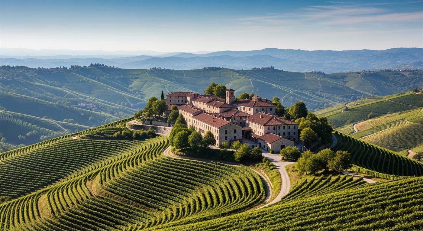Vinhos, vilarejos e paisagens do Piemonte