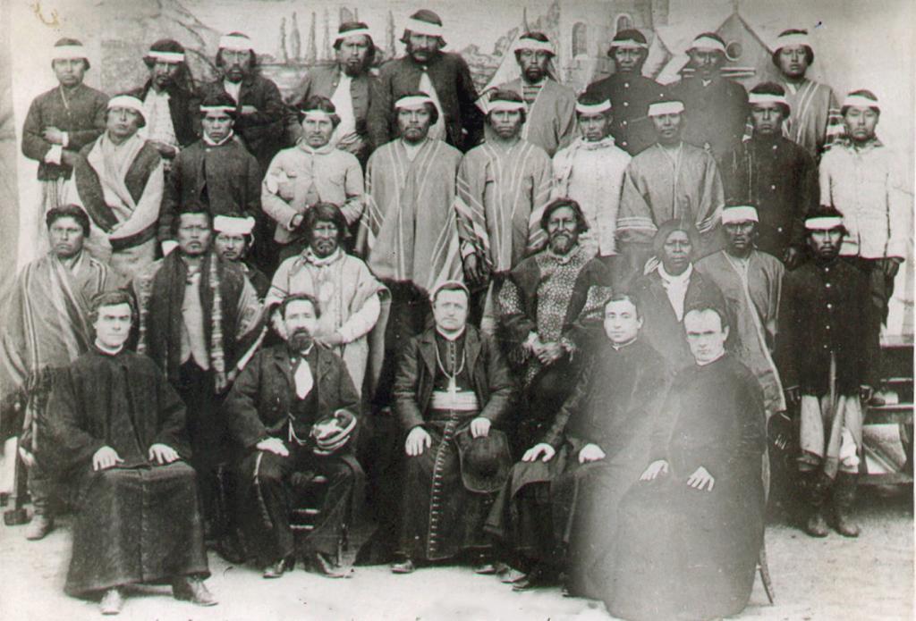 Imagem histórica relacionada à missão salesiana de João Cagliero