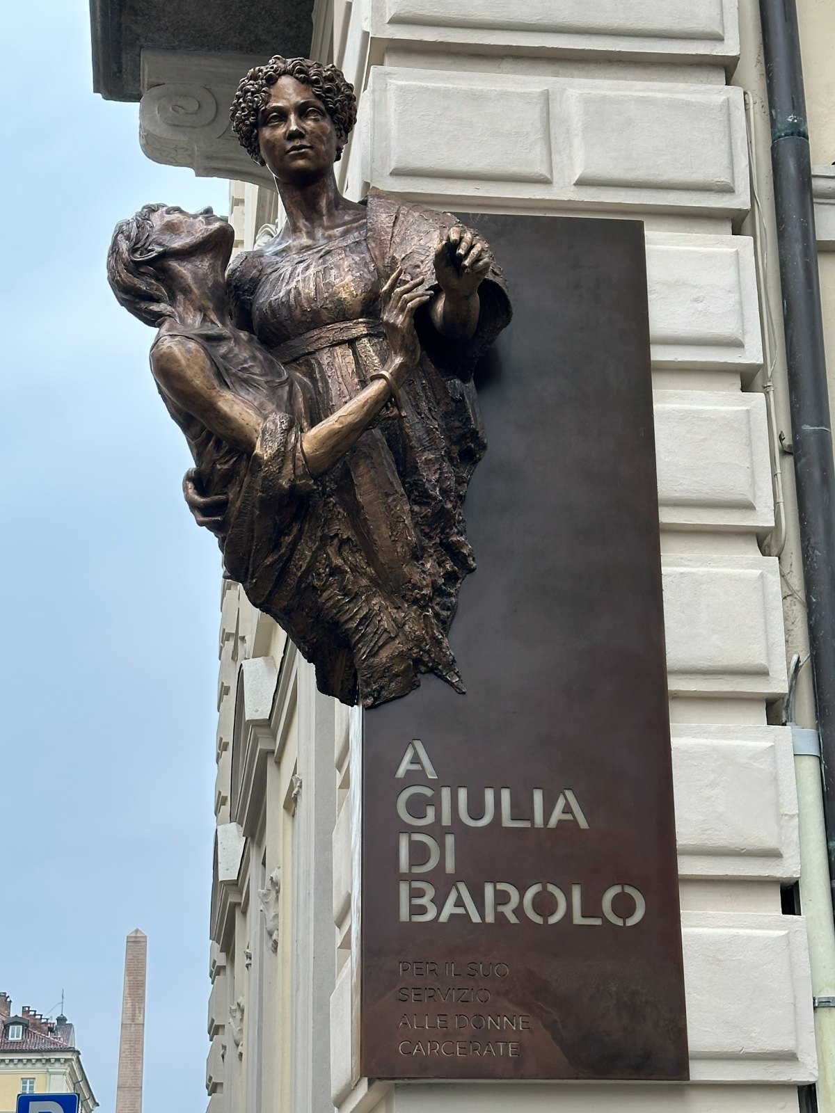 Monumento dedicado a Giulia di Barolo em Turim