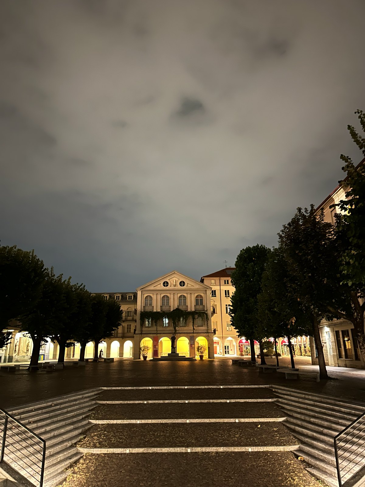 Museu Casa Dom Bosco em Valdocco visto à noite