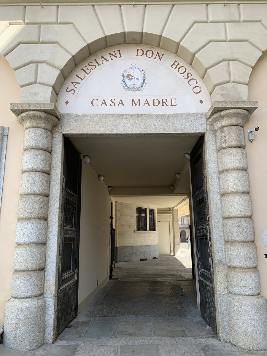 Entrada da Casa Mãe Salesiana em Valdocco