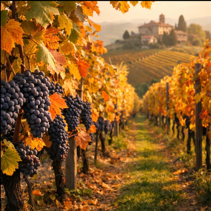 Viñedos de Barolo y La Morra